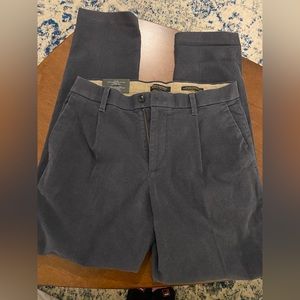 NWT MENS BANANA REPUBLIC BRUSHED TRAVELER PANTS